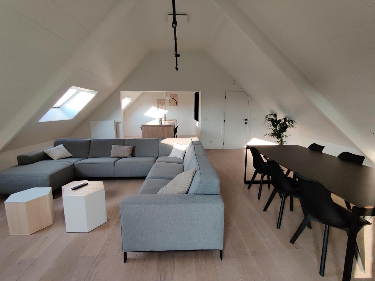 Beautiful 3-Bedroom - 3-Bathroom Appartment Pendula Bruges Luaran gambar